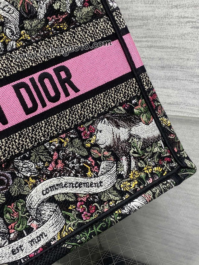 Dior专柜秋冬系列新款托特包迪奥高仿原单Tote包Around the world小号手提购物袋 djfk1695